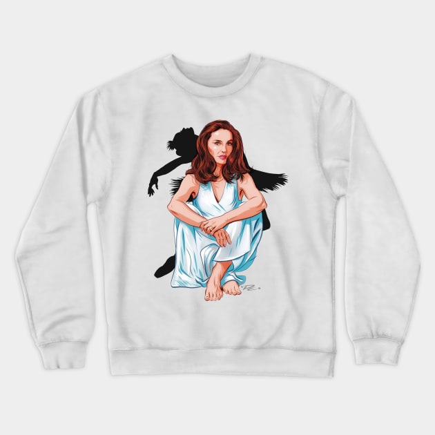 Natalie Portman - An illustration by Paul Cemmick Crewneck Sweatshirt by PLAYDIGITAL2020